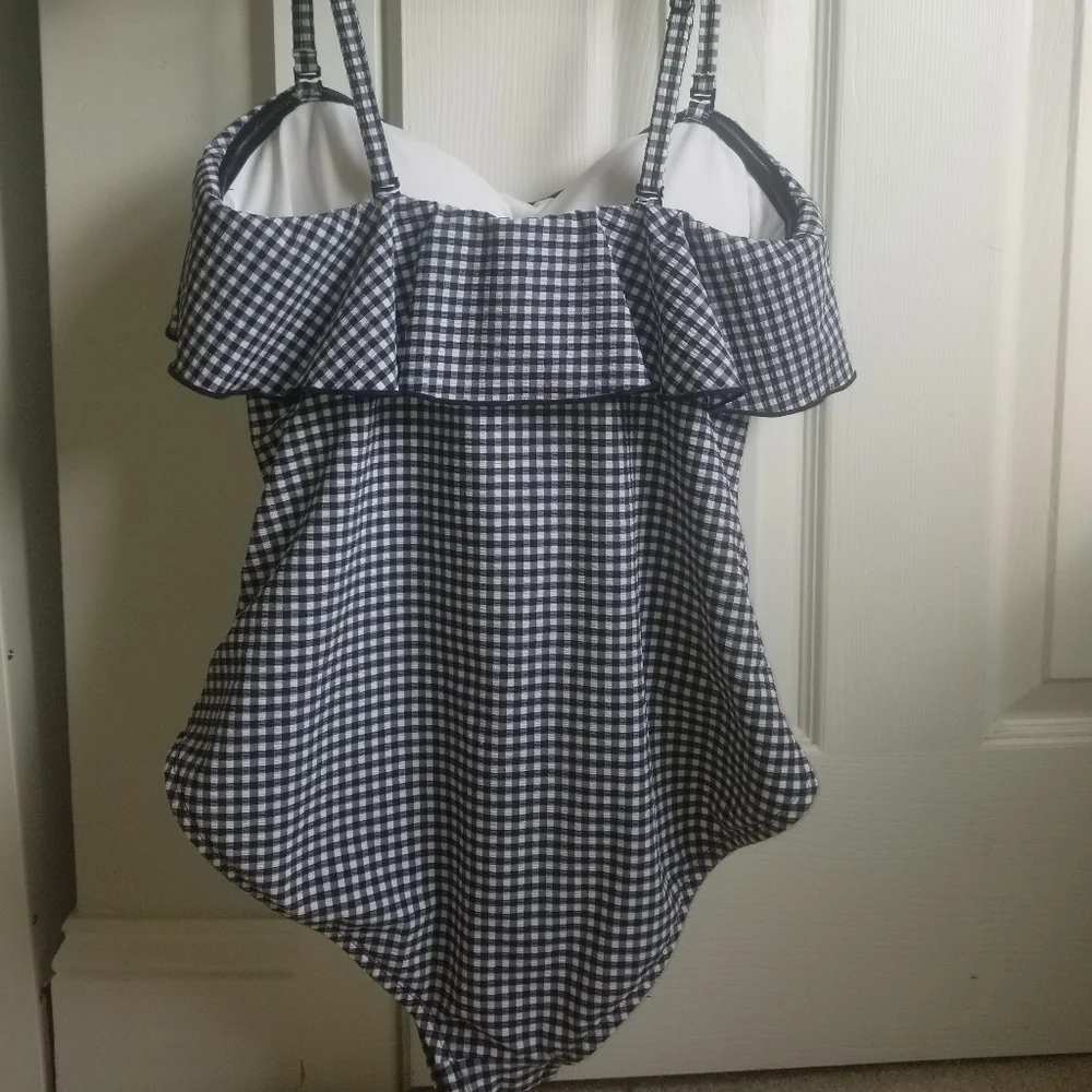 Adjustable strap maternity swimsuit - Picture 2 of 3